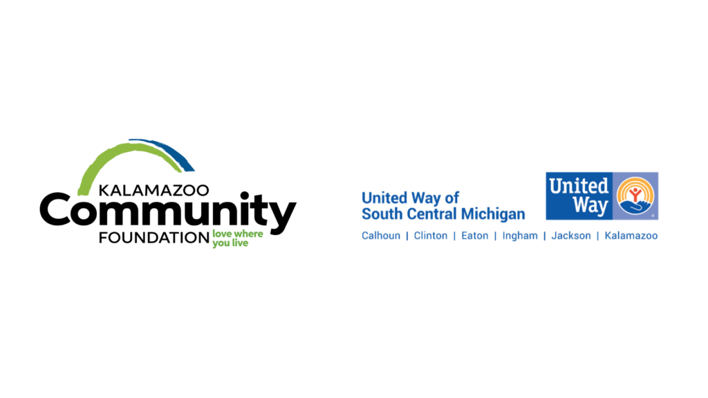 KZCF and United Way of South Central Michigan logos
