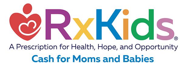Rx Kids animated logo -- A Prescription for Health, Hope, and Opportunity | Cash for Moms and Babies