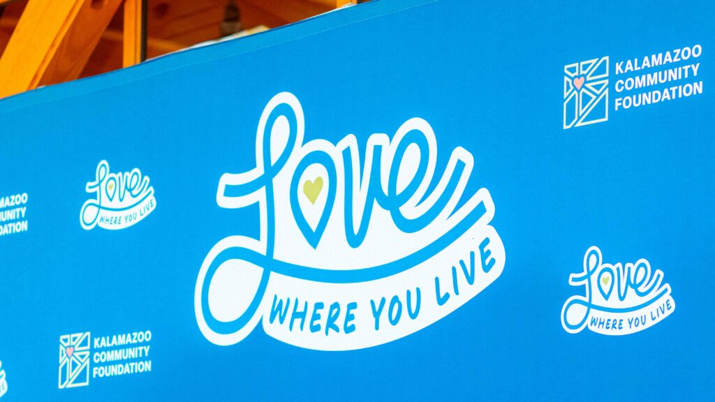 KZCF banner featuring our logo and Love Where You Live lock up